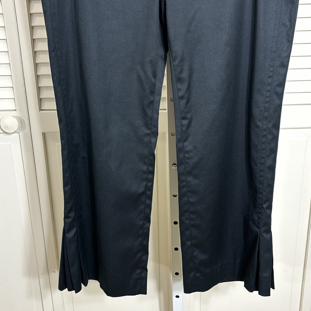 Akris Punto Cropped Side Hem Pleats Pants Size 6 - image 3